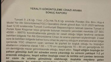 Tunceli'de Kayıp Gülistan Doku İçin Arama