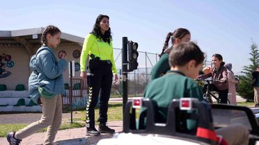 Düzce'de Trafik Eğitimi