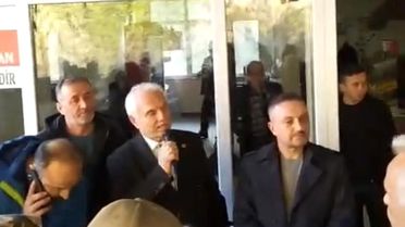Tirebolu'da Milletvekili Ziyaretinde Gerginlik