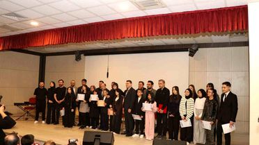 Oltu'da genç sesler ter döktü