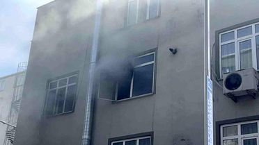 Sinop'ta mutfak yangını