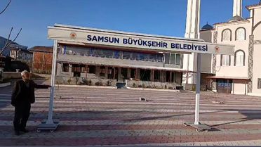 Tente hizmeti mahalleliyi memnun etti