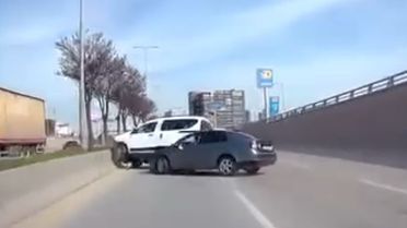 Ankara'da Trafik Kazası