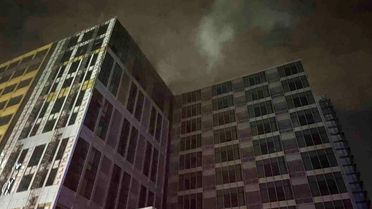 Bahçelievler'de İnşaatta Yangın