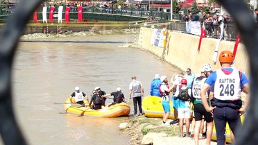Bayburt'ta Rafting Türkiye Şampiyonası