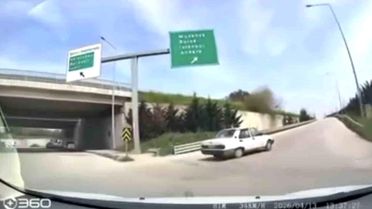 Bursa'da Ters Yönle Trafik Paniği