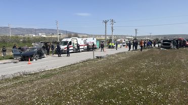 Çankırı'da Trafik Kazası: 4 Yaralı