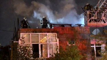 Çayırova'da Çatı Yangını