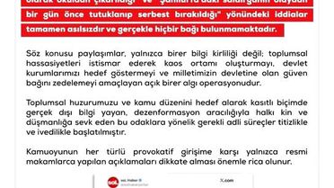 DMM'den Asılsız İddialara Yanıt