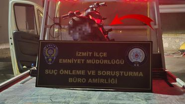 Polisten ibretlik ceza! Bir daha motora elini sürmez
