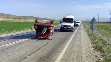 Ilgın'da Otomobil Kazası: 6 Yaralı