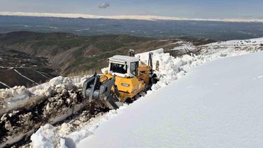 Muş'ta Köy Yolları Karla Kapandı