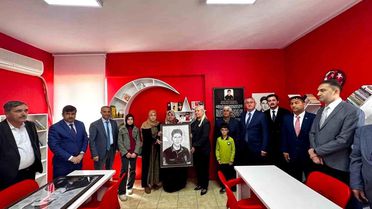 Şehit polisin ismi kütüphanede yaşatılacak