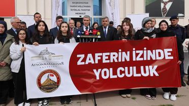 Afyonkarahisar’da anlamlı proje: gençler zaferin izinde