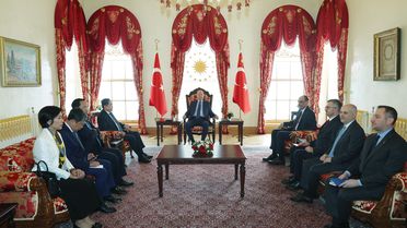 Cumhurbaşkanı Erdoğan, Vietnam Meclis Başkanı Tran Thanh Man'ı kabul etti