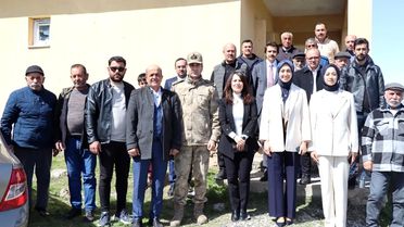 Tercan Kaymakamı Gökçe Köyünü Ziyaret Etti