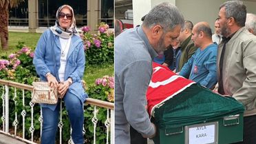 Öğrencilerine siper olan Ayla öğretmenin cenazesi ailesine teslim edildi