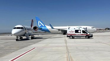 Van'dan Ankara'ya Çocuk Hastalar Sevk Edildi