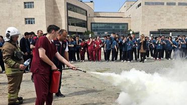 Hatay'da Yangın Güvenliği Eğitimi