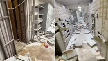 Ülke şokta! Kanalizasyondan kaçan banka soyguncuları geride bu görüntüyü bıraktı