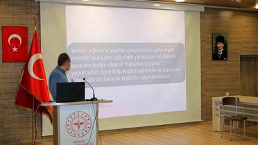 Bayburt'ta İş Sağlığı Eğitimi