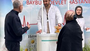 Bayburt'ta Kalp Sağlığı Haftası Etkinliği