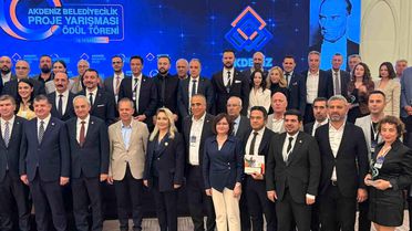 Çameli Belediyesi'ne Akdeniz Belediyeler Birliği'nden katılım ödülü