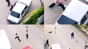 Tarsus'ta Taşlı Kavga Kamerada