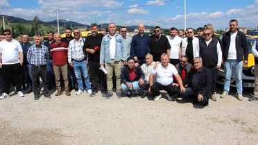 Aydın Taksicileri Kontak Kapatma Eylemi Düzenledi