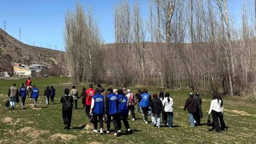 Bayburt'ta Gençler Doğada Buluştu