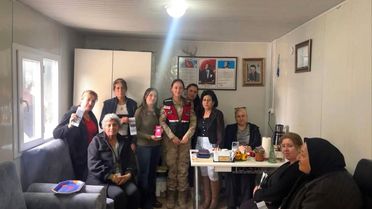 Defne'de Jandarmadan Bilgilendirme Faaliyeti