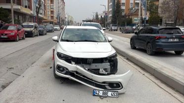 Konya'da Trafik Kazası: 1 Yaralı