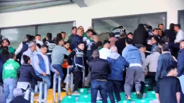 Muğlaspor-Şanlıurfaspor Maçında Arbede