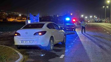 Alkollü Sürücü Kaza Yapıp Yakalandı