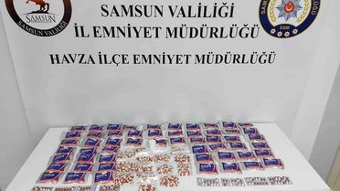 Samsun'da Sentetik Ecza Operasyonu