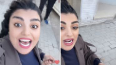 Sosyal medya fenomeninden sokak ortasında bıçaklı saldırı