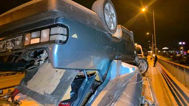 Antalya'da Takla Atan Araçta Mucize Kurtuluş