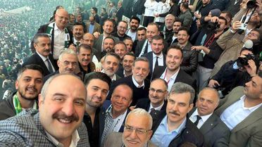 Bursaspor'un Şampiyonluğu Kutlandı