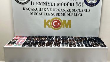 Samsun'da Kaçak Güneş Gözlüğü Operasyonu