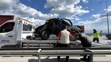 TEM Otoyolu'nda Kaza: Sürücü Yaralandı