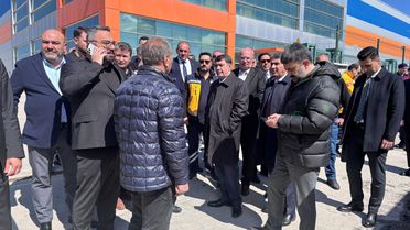 Sincan'da Fabrika Yangını