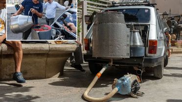 Benzin bulamayan Kübalı tamirci, 1980 model aracını kömürle çalışacak şekilde modifiye etti