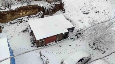 Bayburt'ta Nisan Karı