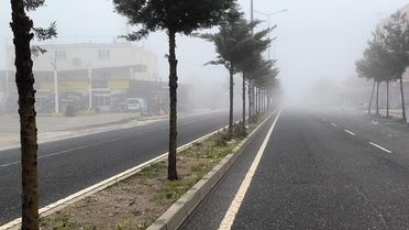 Dicle'de Etkili Sis, Trafiği Olumsuz Etkiledi