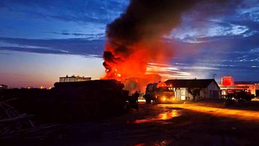 Edirne'de Kereste Fabrikasında Yangın