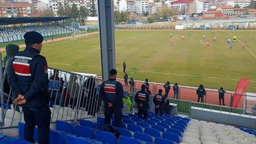 Bozüyük'te Maçta Güvenlik Önlemleri