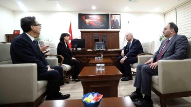 Kurtulmuş, Hastanede Sangsoo Jun'u Ziyaret Etti