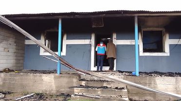 Kars'ta Yangın: Müstakil Ev Köz Oldu