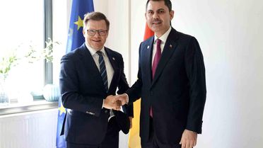 Bakan Kurum Berlin'de İklim Görüşmeleri Yapıyor