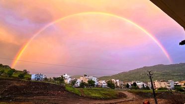 Çermik'te Gökkuşağı Görsel Şöleni